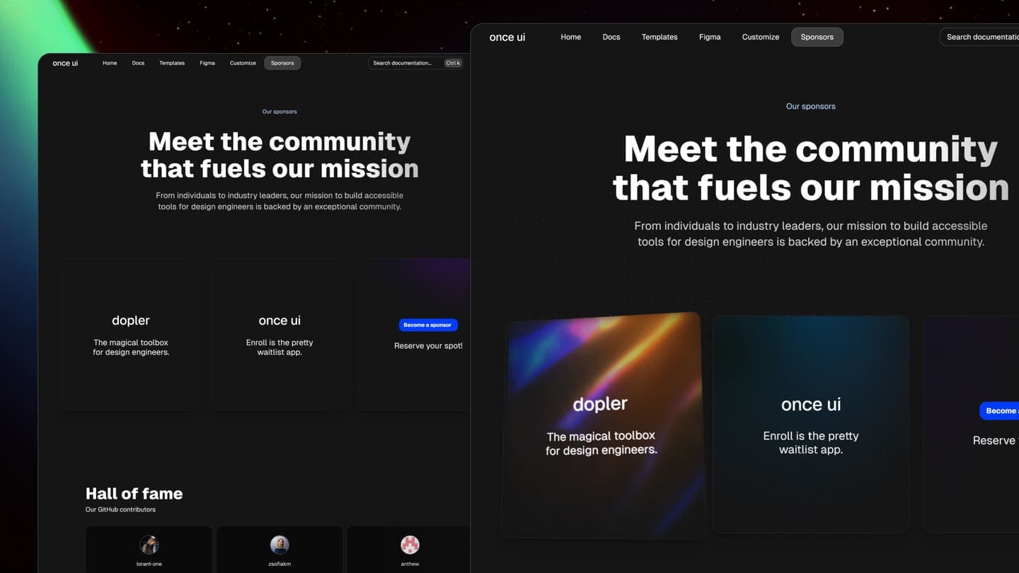 Modern React Application